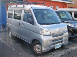 ダイハツ ハイゼットカーゴ 660 デラックス ハイルーフ 4WD 1オーナー記録簿付/パワーウィンドウ/キー