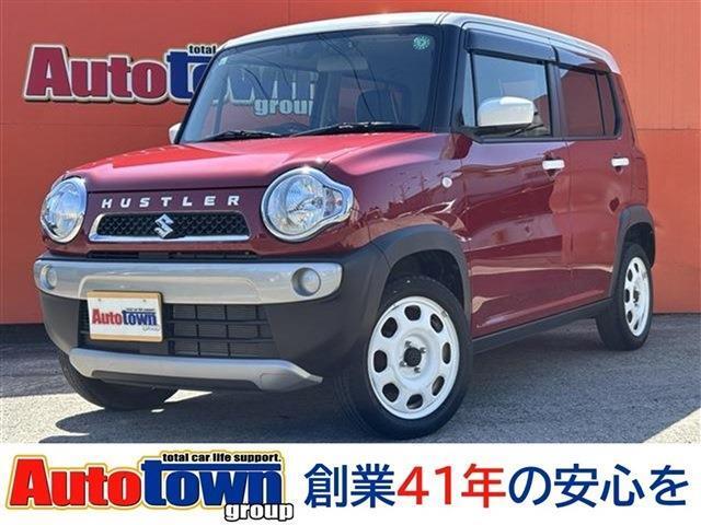 【おかげさまで創業41年】　【JAAA鑑定証付】　【全車1ヶ月走行距離無制限保証付】　◆令和1年式10月登録◆　ハスラー入庫しました♪　グレード：G