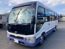 トヨタ コースター GX　令和1年式　原動機型式N04C　尿素SCR センタードアグライドオート　ETC