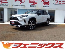 トヨタ RAV4 PHV 2.5 ブラック トーン E-Four 4WD メーカーDA全方位モニター革シートLED