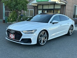 アウディ A7スポーツバック 55 TFSI クワトロ Sライン 4WD ユーザー買取車両　メーカーナビ　全方位カ