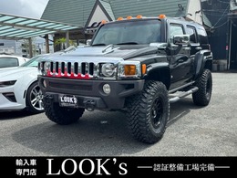 ハマー H3 タイプG 4WD サンルーフ　リフトUP Aftermarketマフラー/アルミ