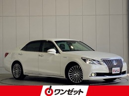 トヨタ クラウンマジェスタ 3.5 Fバージョン クロ本革シート　OP18インチAW　ETC