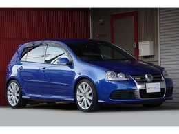 フォルクスワーゲン ゴルフ R32 4WD フルオリジナル 禁煙車 黒革シート ナビTV