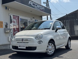フィアット 500(チンクエチェント) 1.2 ポップ 禁煙車　弊社レンタカー　デュアロジックユ