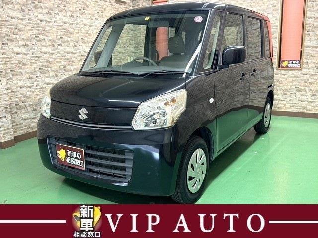 ブラックのスペーシアが入庫しました！初めての車やお買い物・通勤用にいかがでしょうか♪