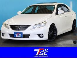 トヨタ マークX 2.5 250G リラックスセレクション ブラックリミテッド 禁煙サンルーフ車高調ETCバックカメラTV