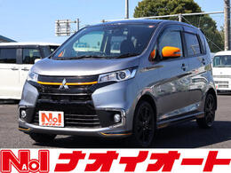 三菱 eKカスタム 660 アクティブギア 社外ナビ/ETC/全方位カメラ/衝突B/純正AW