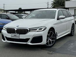 BMW 5シリーズツーリング 523d xドライブ Mスポーツ ディーゼルターボ 4WD 後期型 黒革 ヘッドアップD ACC 禁煙車