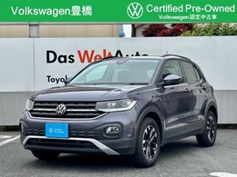 フォルクスワーゲン T-Cross TSI アクティブ 1オーナー 後方死角検知機能　CarPlay 禁煙