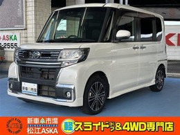 ダイハツ タント 660 カスタム RS トップエディション SAIII 4WD スマートアシストIII/純正ナビ/純正バックカ
