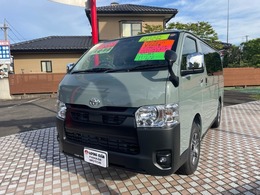 トヨタ ハイエースバン 2.8 DX ロング GLパッケージ ディーゼルターボ 4WD アースカラーパッケージ　デジタルインナー