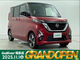 日産 ルークス 660 ハイウェイスターGターボ プロパイロット エディション 4WD 禁煙車　純正9インチSDナビ　プロパイロッ