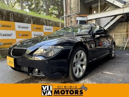 BMW 6シリーズ 645Ci サンルーフ　黒革シート　19インチアルミ
