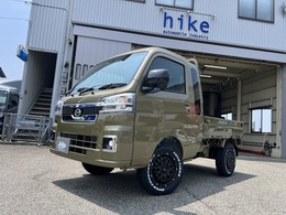 ダイハツ ハイゼットトラック 660 ジャンボ エクストラ 3方開 4WD 届出済み未使用車　4WD　スマートキー2個