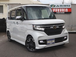 ホンダ N-BOX カスタム 660 G L ターボ ホンダセンシング 8ナビTV後横カメラBT ETC 両電スラ LED