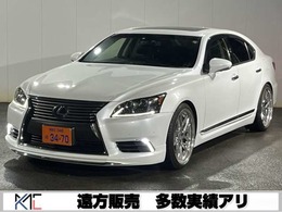 レクサス LS 460 バージョンC Iパッケージ サスコン　サンルーフ　黒革　アルミ　ETC