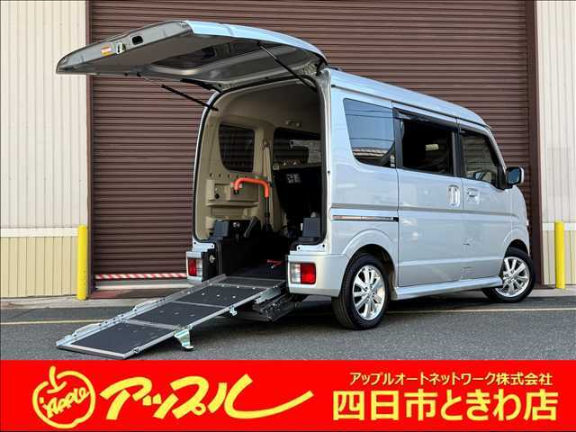 本日は当店の【　エブリィワゴン　車いす移動車　分割式リヤシート付　】をご覧いただき、ありがとうございます！