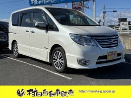 日産 セレナ 2.0 ハイウェイスター Vセレクション+Safety S-HYBRID アドバンスドセーフティ PKG 純正9ナビTV・後席モニタ/LEDライト