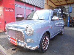 ダイハツ ミラジーノ 660 全塗装仕上 新品アルミ メッシュグリル