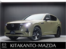 マツダ CX-60 3.3 XDハイブリッド トレッカー ディーゼルターボ 4WD デモUP　禁煙車　BOSE　サンルーフ　ナビ