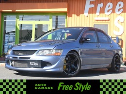 三菱 ランサーエボリューション 2.0 GSR VIII 4WD カーボンボンネット　車高調　追加メーター