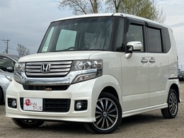 ホンダ N-BOX 660 カスタムG ターボSSパッケージ 4WD 本州仕入 ナビ Bカメラ 夏冬タイヤ付き