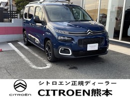 シトロエン ベルランゴ シャイン ブルーHDi ディーゼルターボ 新車保証継承　純正ナビ　ドラレコ付