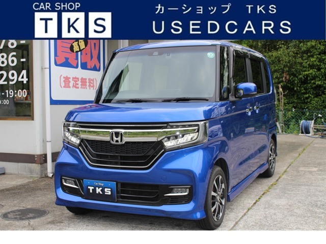 ☆ホンダディーラー入庫☆2代目N BOXカスタム！！ホンダセンシング付き♪綺麗なブルーメタリックカラー♪全国どこでも登録OK♪売約注意！ぜひお問合せお待ちしております（≧∇≦）