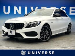 メルセデスAMG Cクラス C43 4マチック 4WD 左ハンドル エクスクルーシブPKG 黒革 ACC