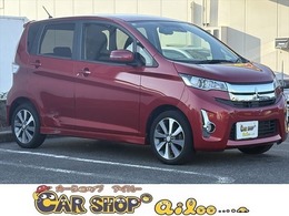 三菱 eKカスタム 660 T eアシスト 社外デカナビ　テレビ　Bluetooth　Bカメラ