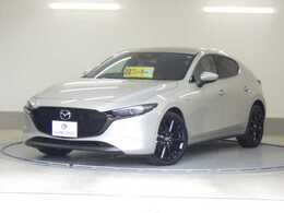 マツダ MAZDA3ファストバック 2.0 X ツーリング バーガンディレザーパッケージ 4WD ハイブリッド 全方位カメラ 赤革シート