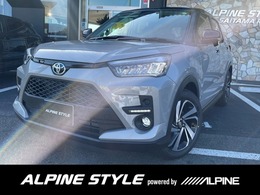 トヨタ ライズ 1.2 Z ALPINE BIGX9型ナビ　登録済未使用車