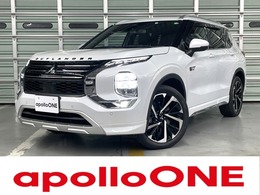 三菱 アウトランダー PHEV 2.4 P 4WD ワンオーナー サンルーフ ルーフレール