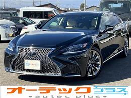 レクサス LS 500h バージョンL 4WD サンルーフ 革シート セーフティセンス