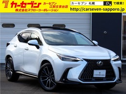 レクサス NX 350h バージョンL 4WD 寒冷地 パノラマルーフ 360度カメラ BSM