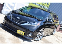 米国トヨタ シエナ 3.5 V6 SE カーFAXあり　ワークエクイップ22AW　車高
