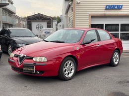 アルファ　ロメオ アルファ156 2.5 V6 24V 黒レザー　並行モデル　左ハン6MT　検R7.8