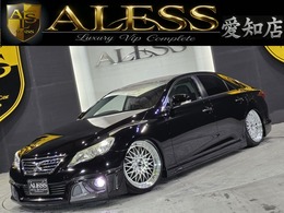 トヨタ マークX 2.5 250G リラックスセレクション ブラックリミテッド 黒革 DAMDエアロ 新品車高調＆19インチ 8型