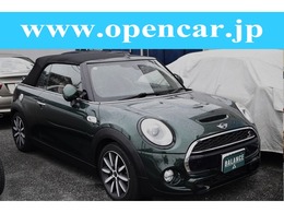 ミニ ミニコンバーチブル クーパーS 17000km　ブラウンレザー　ドラレコ