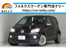 フォルクスワーゲン up！ black up！ 400台限定車 ポータブルナビTV 衝突軽減B