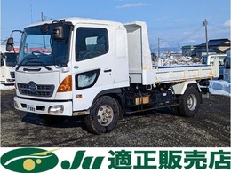 日野自動車 レンジャー ダンプ 最大積載量3300kg 手動コボレーン 4WD センターデフロック　フォグランプ