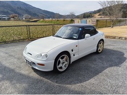 スズキ カプチーノ 660 5MT車社外ヘッドライト社外マフラー