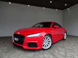 アウディ TT クーペ 2.0 TFSI クワトロ Sラインパッケージ 4WD 禁煙車/記録簿/ハーフレザー/ナビ地デジ/Bl