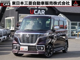 スズキ スペーシア 660 カスタム ハイブリッド XSターボ 2WD　全方カメラパッケージ　パナナビ　ETC