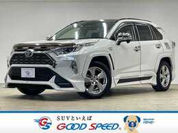 トヨタ RAV4 2.5 ハイブリッド G E-Four 4WD ALPINE9型ナビ　TRDエアロ　サンルーフ