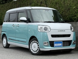 ダイハツ ムーヴキャンバス 660 ストライプス Gターボ 純正9型DA TV パノラマM 両側電動 LED