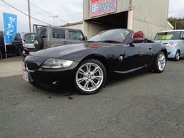 BMW Z4 ロードスター2.2i ロマンティック 電動オープン　ETC　赤革シート