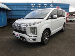 三菱 デリカD：5 2.2 P ディーゼルターボ 4WD 社外ナビ/TV/アラウンドビュー