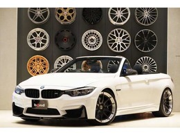 BMW M4カブリオレ コンペティション M DCT ドライブロジック ワンオーナー　BCフォージド　KWDampers　M